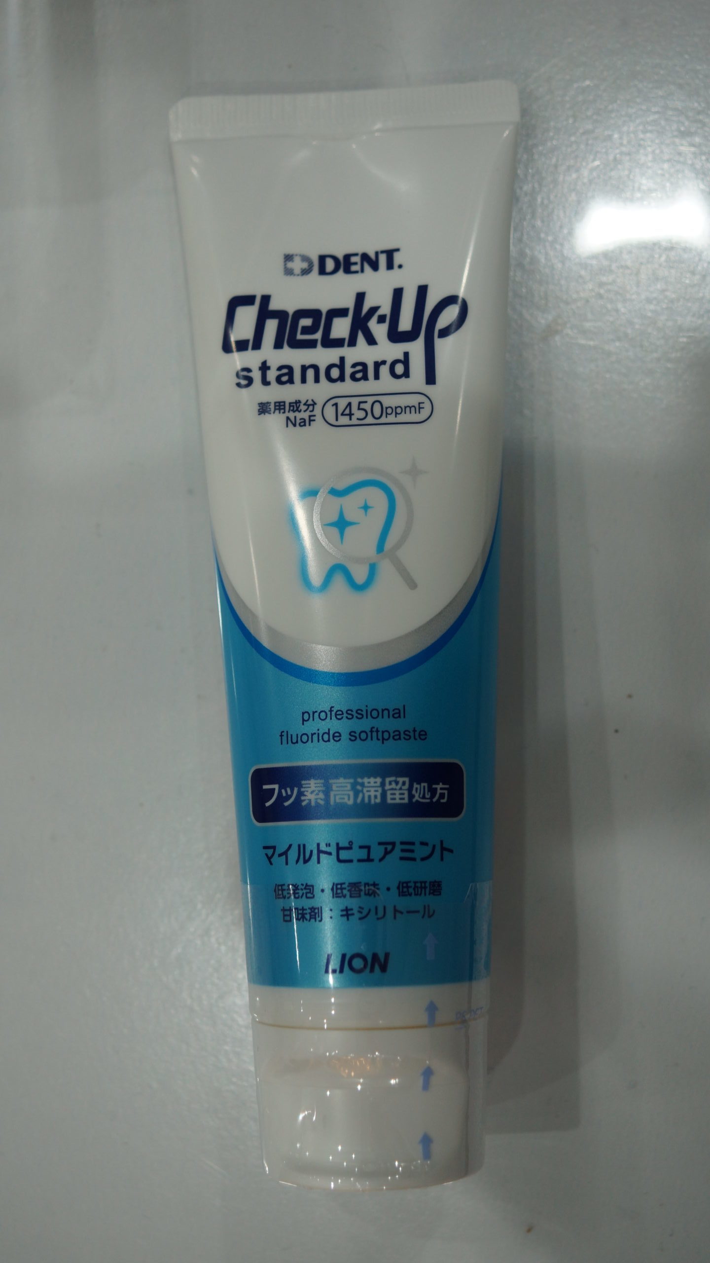 歯磨き粉　チェックアップ　フッ素